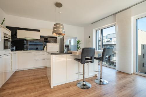Luxuswohnung mit Weserblick nähe City, Brémy