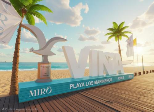 Viña,ESTACIONAMIENTO,PLAYA 2 DORMITORIOS ,WIFI