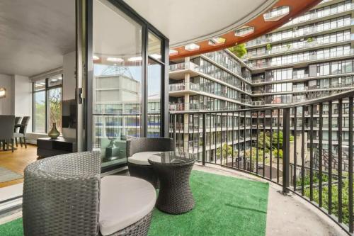 Modern Condo in downtown two bedroom parking lot in Vancouver, Canada