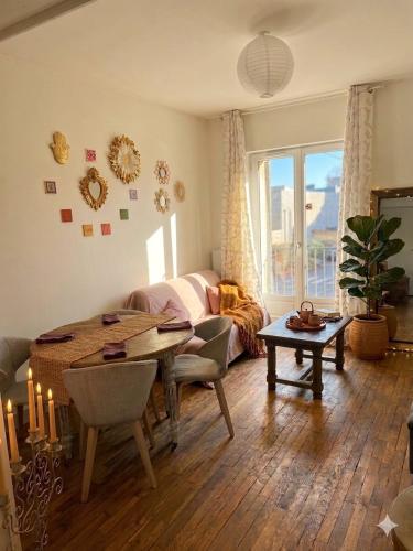 Iago city,appartement spacieux 2 chambres, hyper centre, aéroport et gare à proximité - Location saisonnière - Beauvais