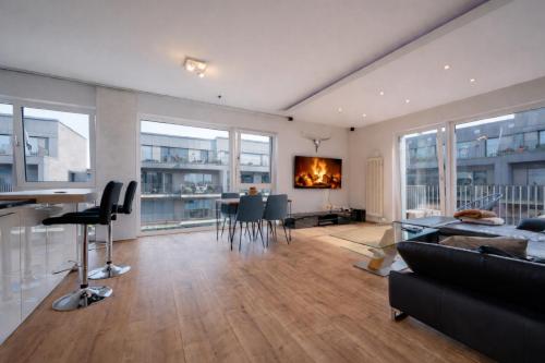 Luxuswohnung mit Weserblick nähe City in Bremen, Deutschland