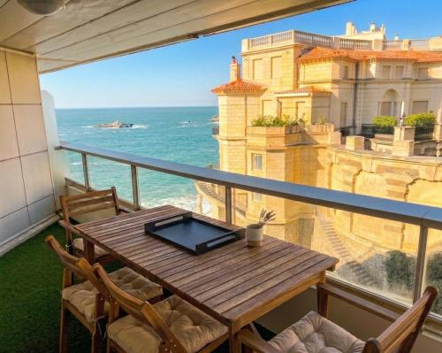 Imperial - Biarritz, ocean view, terrace-