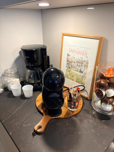 84m2 Boutique and Riverview Luxury Apartment fully equipped with also a Private Garden and a Free Se in 庫爾內