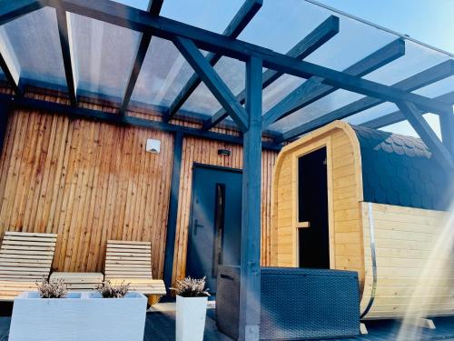 桑拿, Lanckorońska Stodoła Glamour-Prywatne SPA,Balia i Sauna (Lanckoronska Stodola Glamour-Prywatne SPA,Balia i Sauna) in 蘭洛克奧隆拿