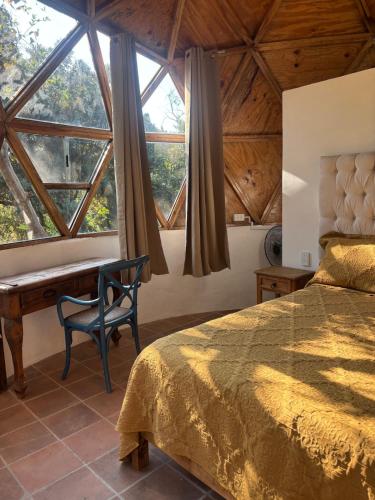 睡床, Glamping in Malinalco in 馬利納爾高