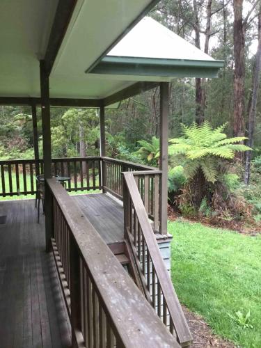 حديقة, Emerald Creek Cottages in Emerald