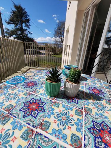 Erkély/terasz, Cozy Home in Roussillon (Rhone-Alpes)