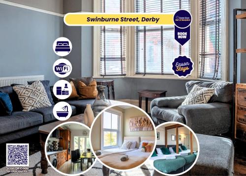 Huge House in Derby City Centre Free Parking, Derby