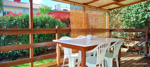 Iekārtas, Mobil-home 4 personnes in Fontes (Languedoc-Roussillon)