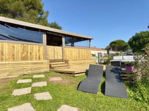 Chalet Prestige - Oasis Village 5 étoiles - Confort et Calme - Camping - Puget-sur-Argens