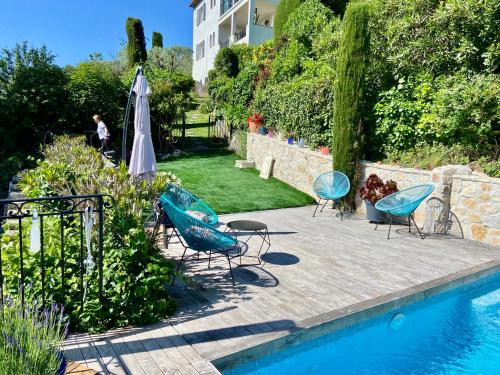 Luxury 5 BR Villa with Pool in St-Paul-de-Vence - Location, gîte - Saint-Paul-de-Vence