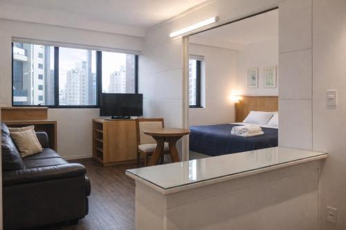 Flat em Hotel MLA ibirapuera - 4 estrelas, São Paulo
