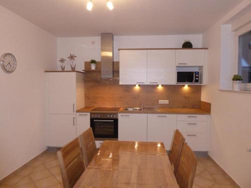 廚房, Ferienhof von Hammel in 克洛彭堡