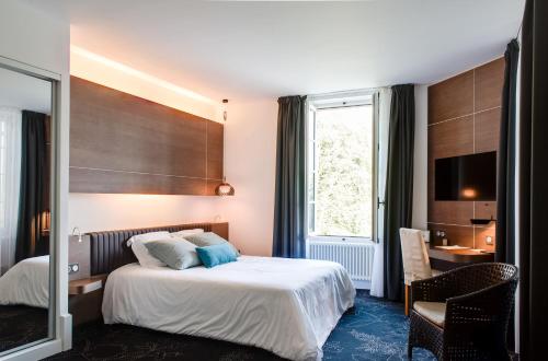 1 double bed