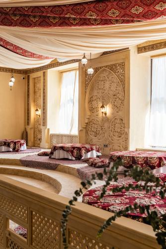 Közös társalgó / TV, Alladin Capsule Hostel in Almaty