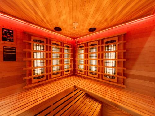 Sauna, Boutique Hotel Goldhahn in Aalen