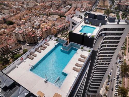 Urban Sky Views over Malaga 2