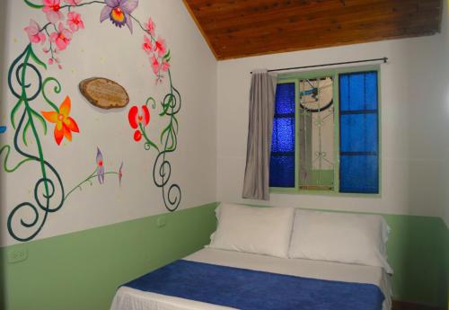 1 double bed