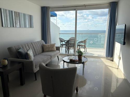 Oceanfront condo with private beach