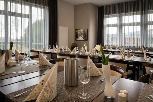 ห้องอาหาร, Konsumhotel am Park in โอเบอร์ฮอฟ