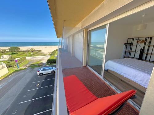 Appartement avec parking - 4 pers., vue mer - FR-1-837-123