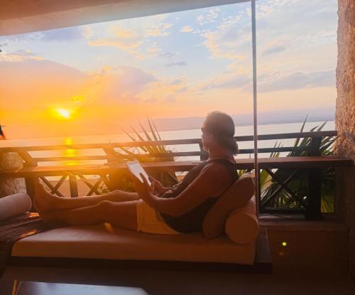 Samarah EP 04 full Sea View and poll access prime location with big terrace, in Sowayma