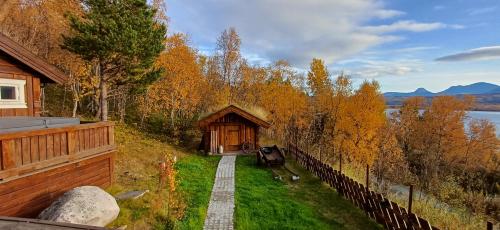Viesnīcas āriene, Malangen Lodge in Meistervik