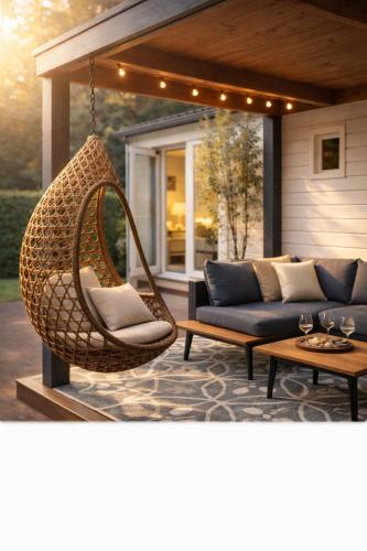  Natuurhuisje in het bos met rustige ligging en ruime tuin stijlvol ingericht StayatSas Sam in Epe