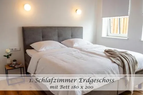 Ferienwohnung Frohsinn - Gulfhof nahe Greetsiel mit Sauna, Garten & 3 Schlafzimmern in Krummhörn, Deutschland