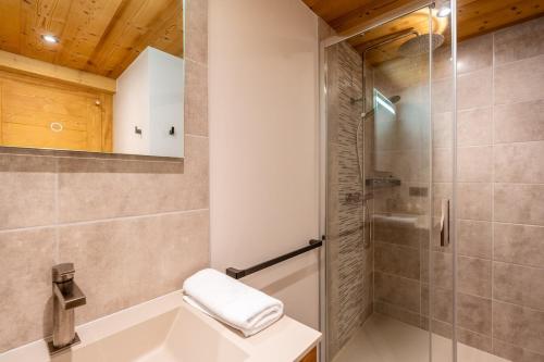 Zuhanyzó, Appartement Cosy - 5 pers - Wi-Fi - Ski & Montagne - Aravis in Les Villards-sur-Thones (Rhone-Alpes)