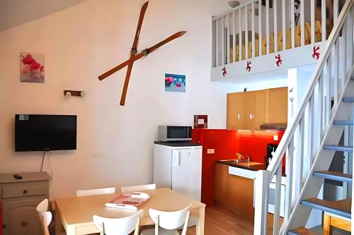Appartement 6 à 8 personnes Skis aux Pieds - VALMEINIER 1800 OursBlanc