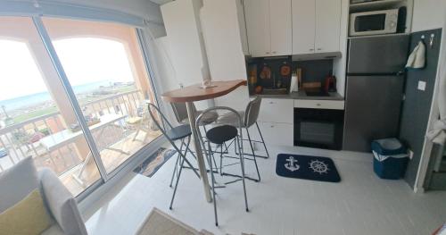Barcarès résidence calme plage accès direct studio agréable et frais 4 couchages remise du 29 août à fin sept