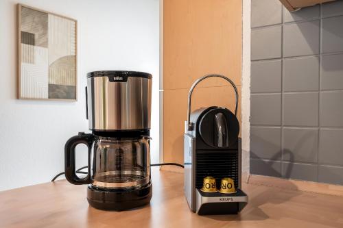 Küche, Ferienwohnung Abendsonne - zentral und modern in Langenargen in Langenargen