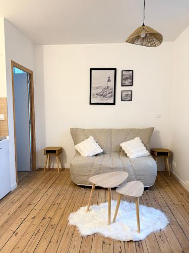 Studio Cosy - Gare à 5 min à pied - Proche Plage & Centre - Location saisonnière - Granville