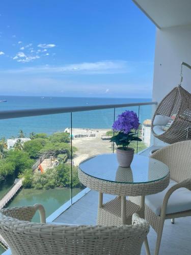 Luxury Seafront Apartment in Santa Marta Pozos Colorados
