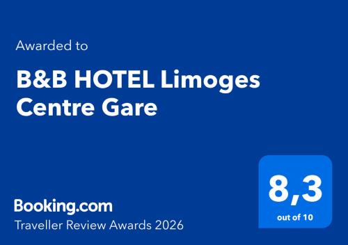 B&B HOTEL Limoges Gare Room Type - Twin Room