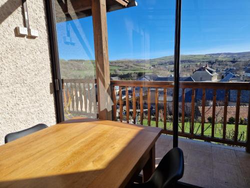 balkon/terras, Les Terrasses de Laguiole in Laguiole