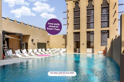 Exterior view of Premier Inn Dubai Al Jaddaf