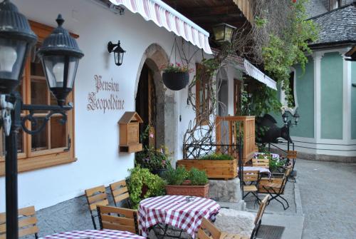 外觀, 祖姆莫爾巴奇咖啡餐廳飯店 (Cafe Restaurant zum Muhlbach) in 哈爾施塔特