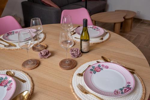 La vie en rose in Grasse City Center