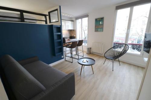 Studio rénové au coeur de Paris