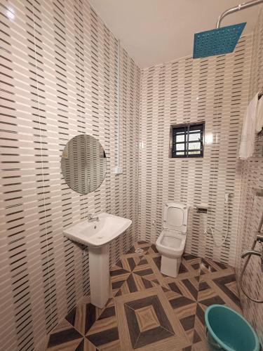 חדר אמבטיה, El Elyon Service Apartment in Ikorodu