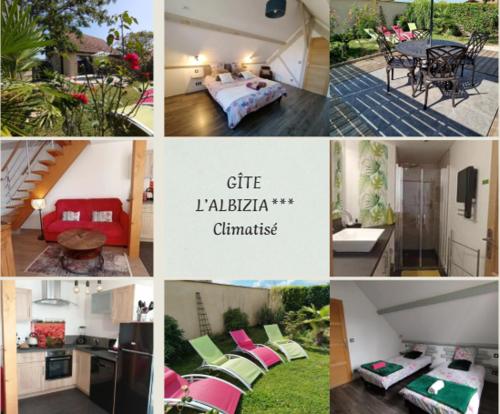 L'Albizia Gîte Climatisé St Maurice gîte à louer Montcoy