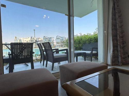Lagoon view 3 bedroom with garden in fouka bay CL6-TW2-AG in Zawiyat Ailat Nuh