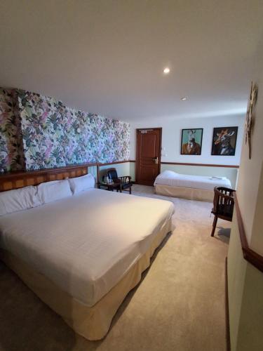 Chambre triple, terrasse