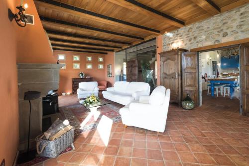 Panoramic villa on the hills of the Langhe among the vineyards large swimming pool in Farigliano