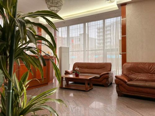 共用Lounge/電視區, Hotel Emma West in 克萊歐維采諾亞