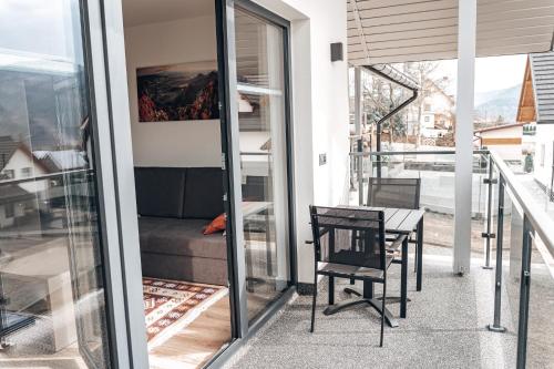 Balkons/terase, DOMINO-domki Apartament B in Kroscienko Nad Dunajcem