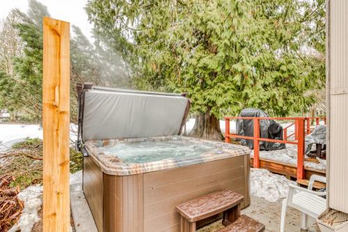 Beautiful golf-course-view home with pool & tennis access private hot tub & W&D in Mt Hood Village (OR)