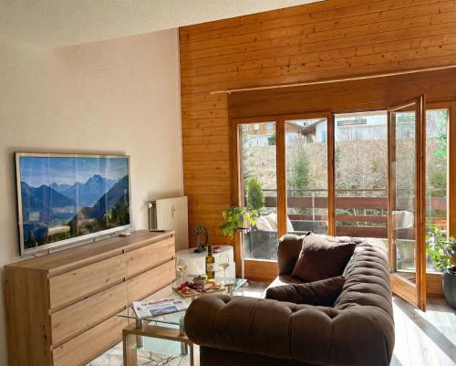 Duplex lumineux avec vue in Vionnaz, Schweiz